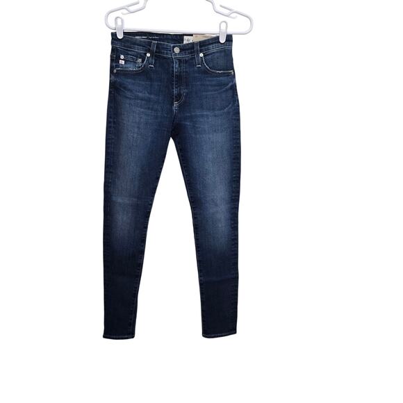 AG Farrah Ankle High Rise Skinny Jeans 26 Palos Verdes Wash - Picture 1 of 8